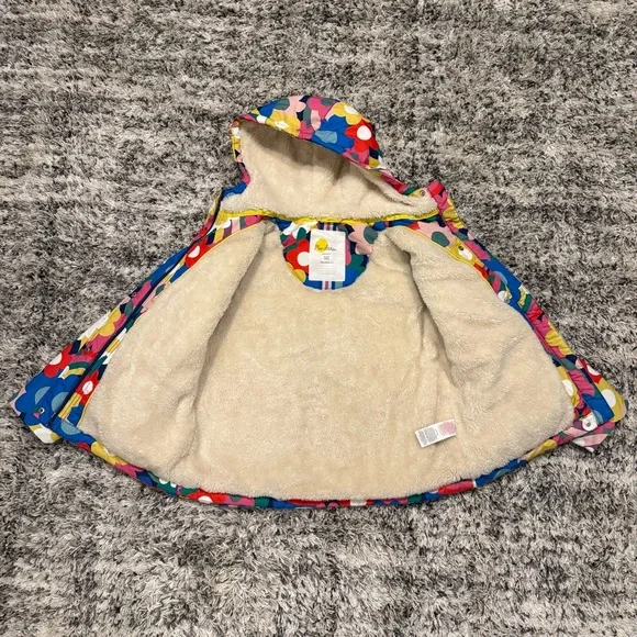 Mini Boden Floral Jacket - Picture 2 of 9